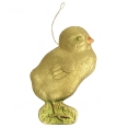 Елочная игрушка "Цыпленок" Картон, роспись Германия, начало XX века 1,5 см Сохранность очень хорошая инфо 4553r.